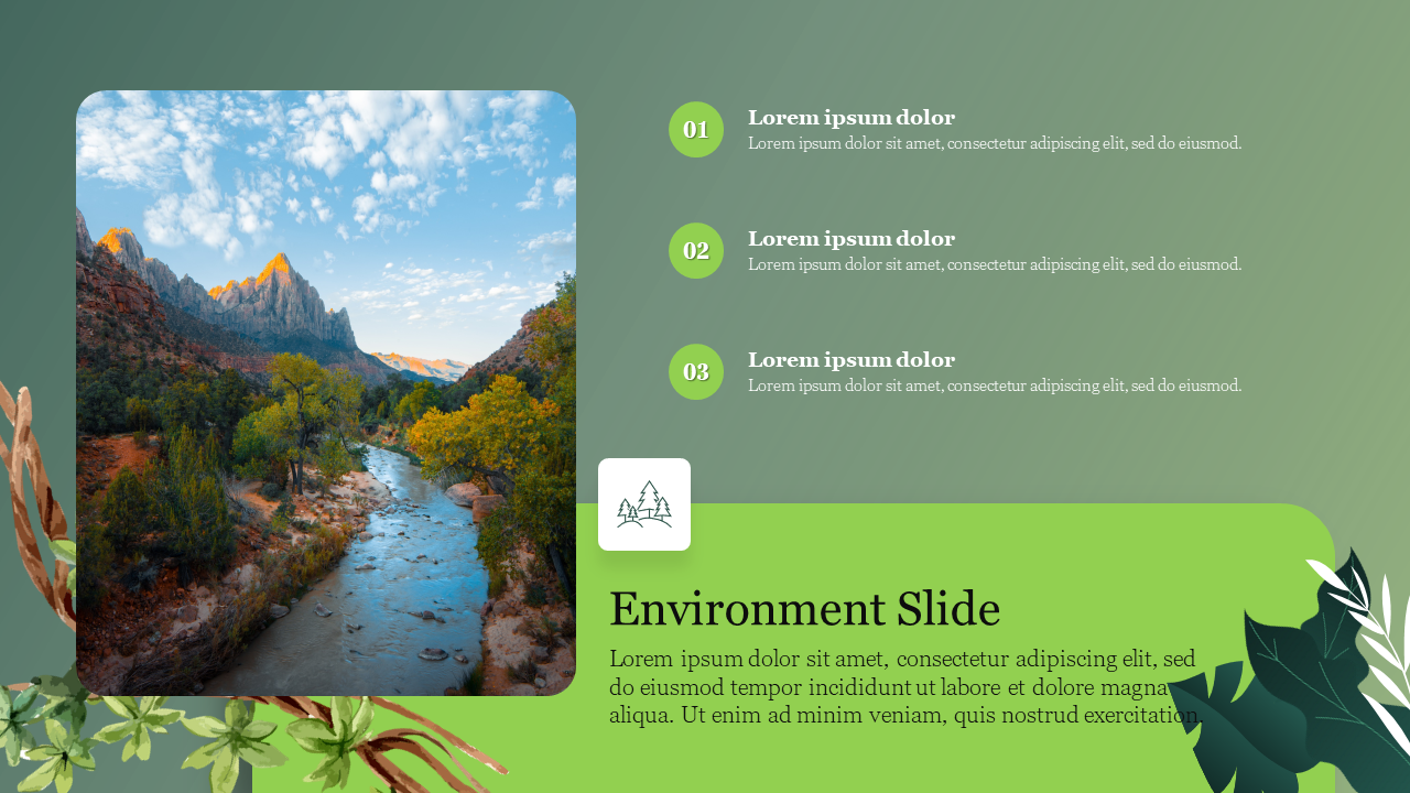 Environment Slide